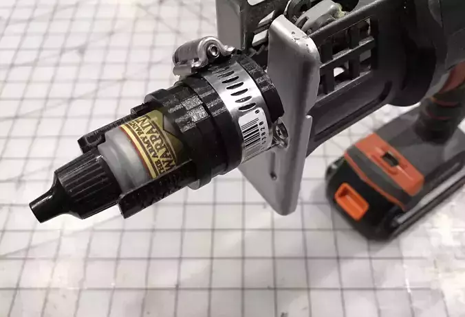 Dropper Bottle Paint Shaker  3D print model