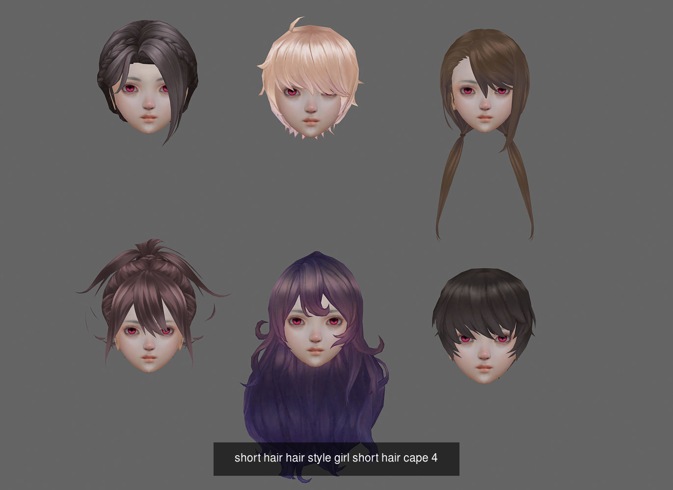 long hair hair style girl short hair cape collection _5