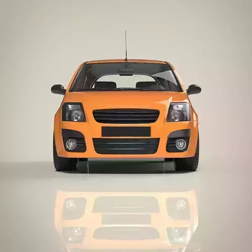 Hatchback car 3D model