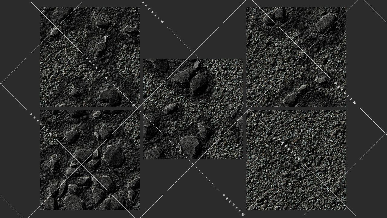 Texture Pack Seamless Black Rock Vol 01 Texture_2
