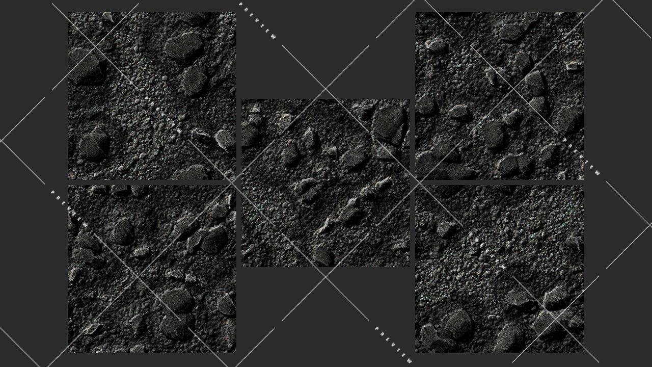 Texture Pack Seamless Black Rock Vol 01 Texture_1