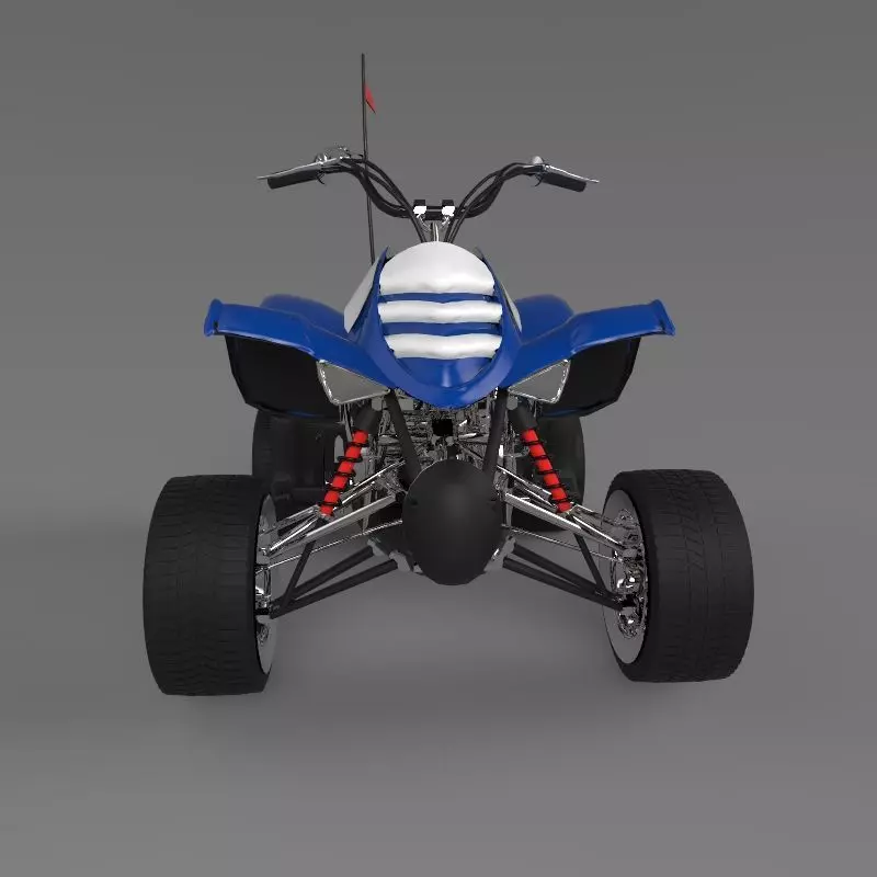Quad bike 3D model_0