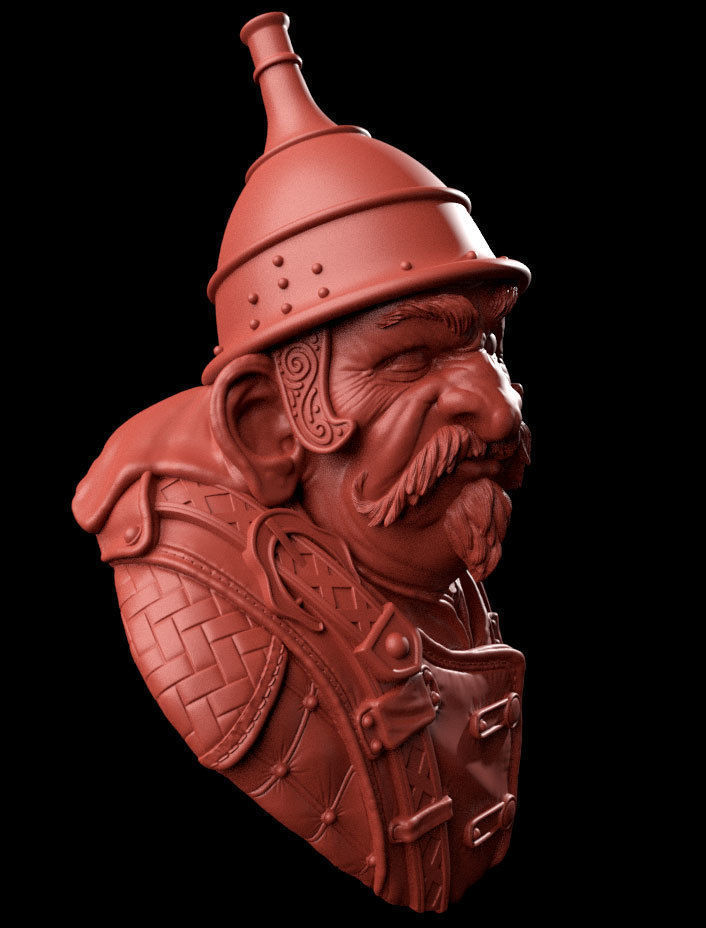 Gnome Bust Free 3D print model_1