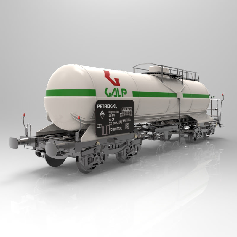 Tank Carriage Galp 3D model_6
