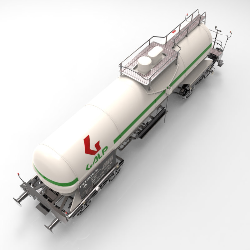 Tank Carriage Galp 3D model_5