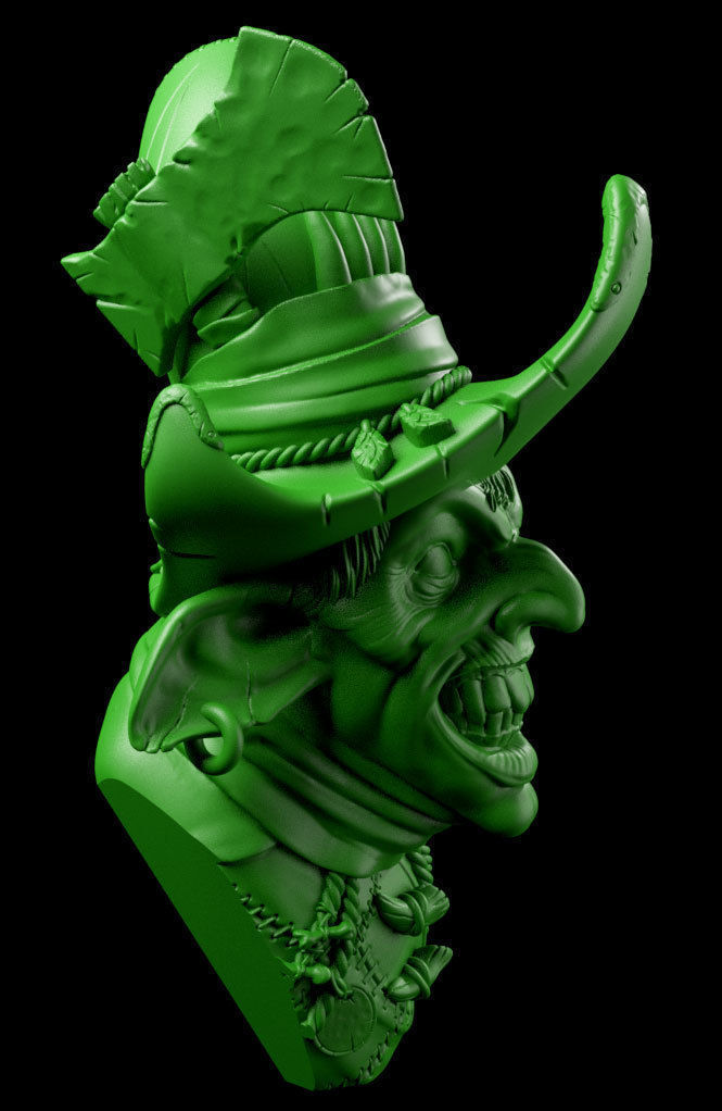 Goblin bust Free 3D print model_1