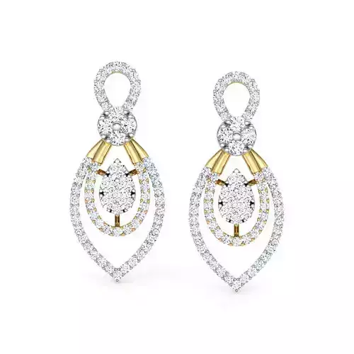 Pleasing Petals Drop Earrings