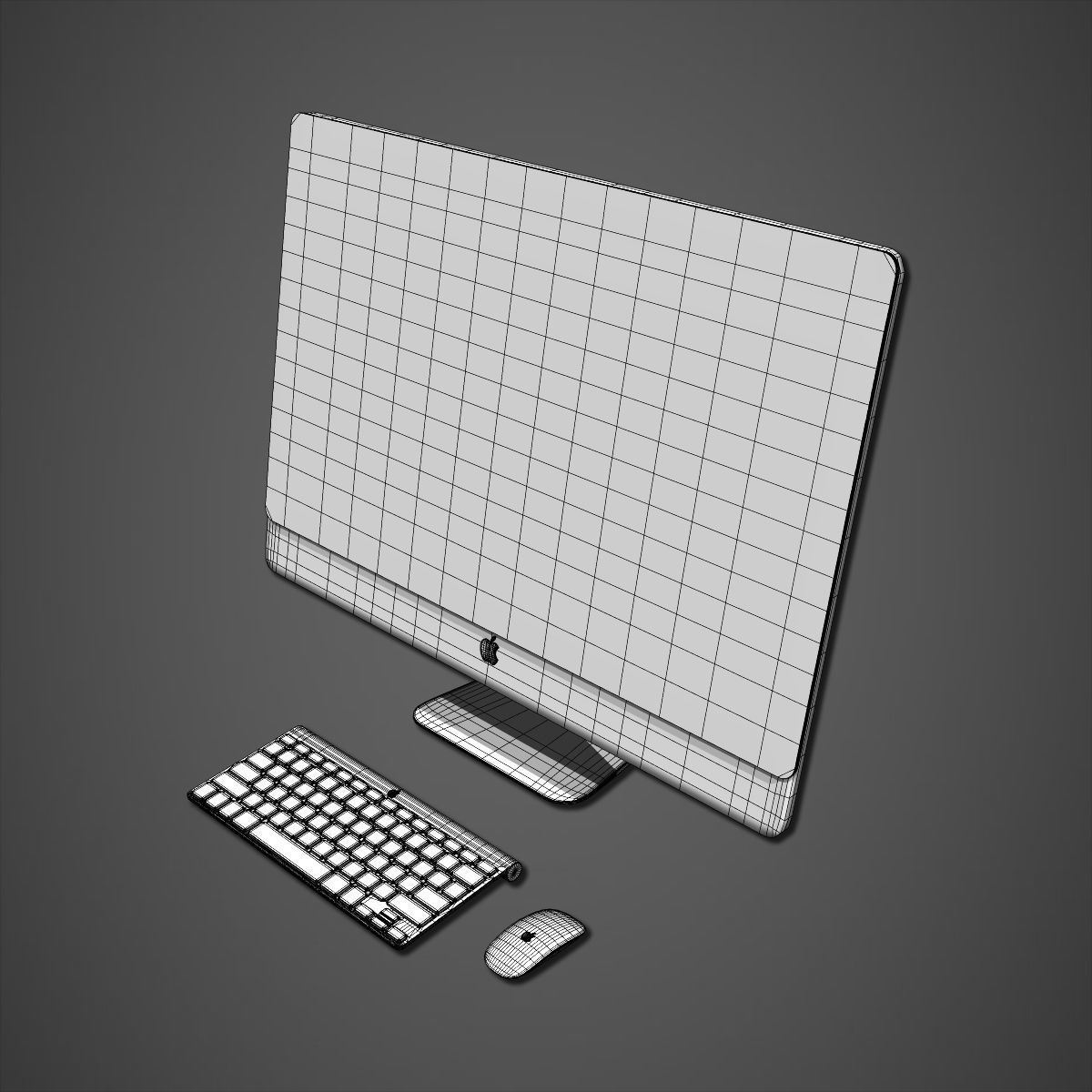 Apple iMac 3D model_10
