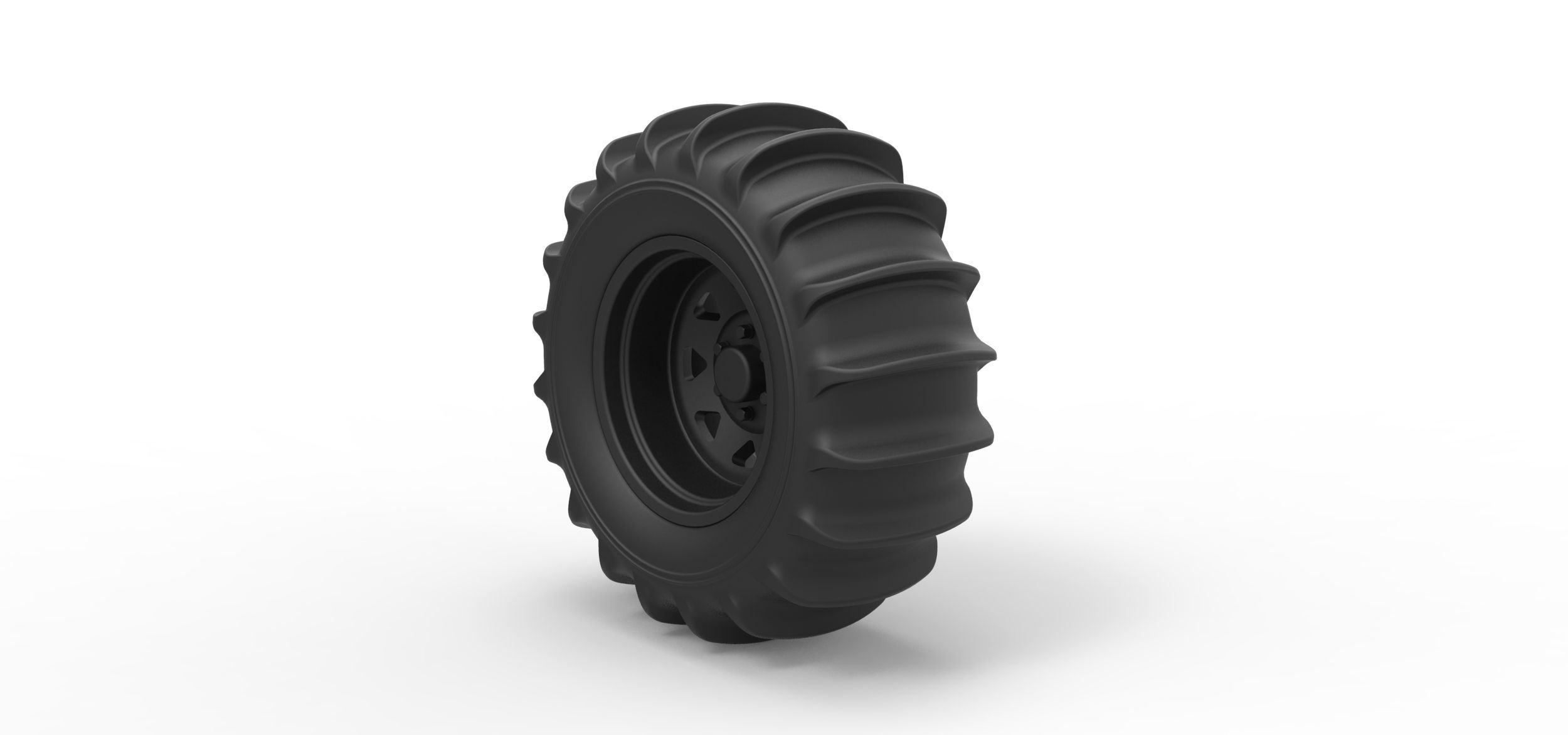 Rear wheel for Dune Buggy 3D print model_1