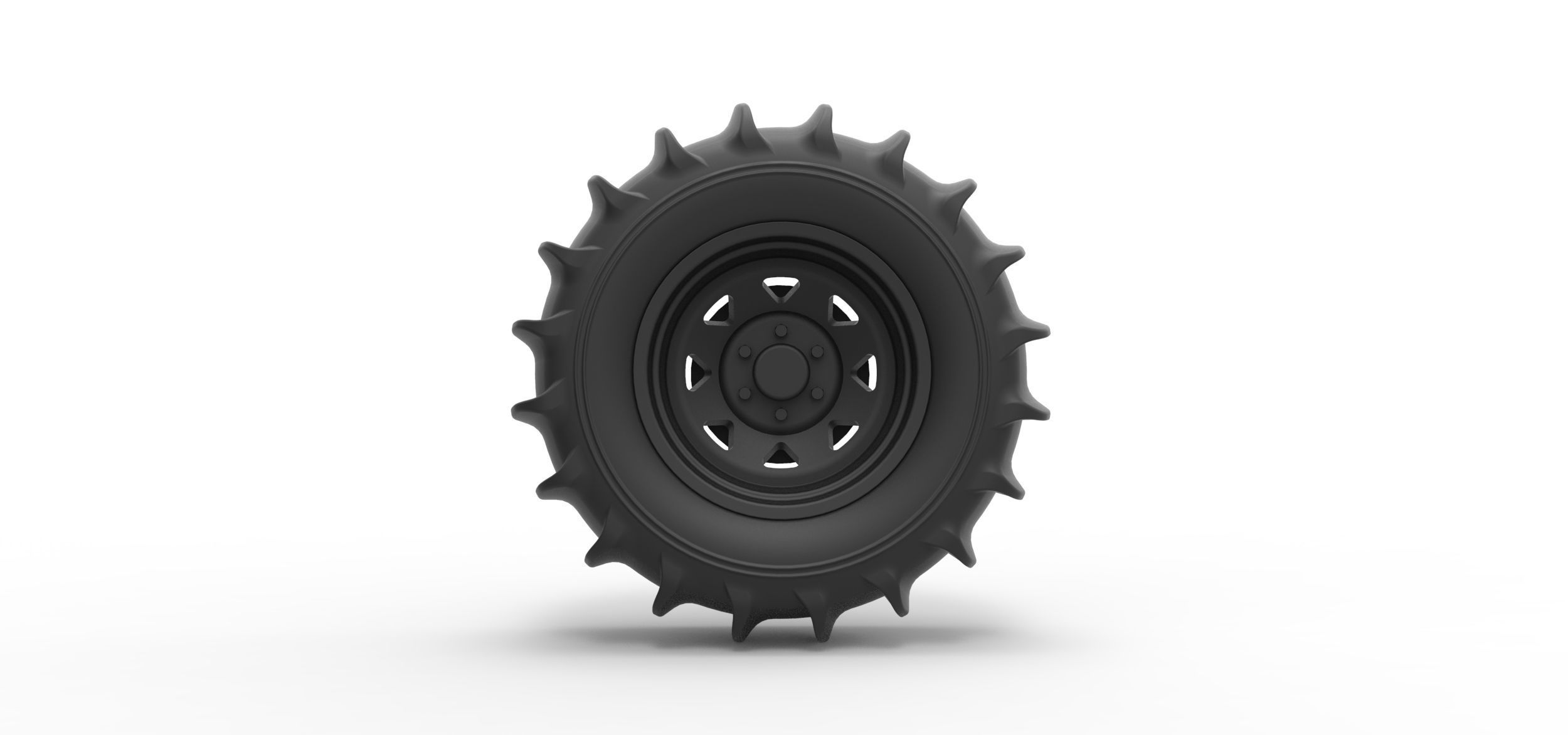 Rear wheel for Dune Buggy 3D print model_4