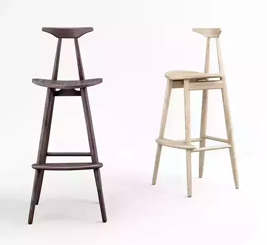 Stellar Works Wohlert Bar Chair