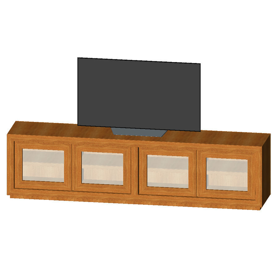 Restoration Hardware Media Console 3D model_4