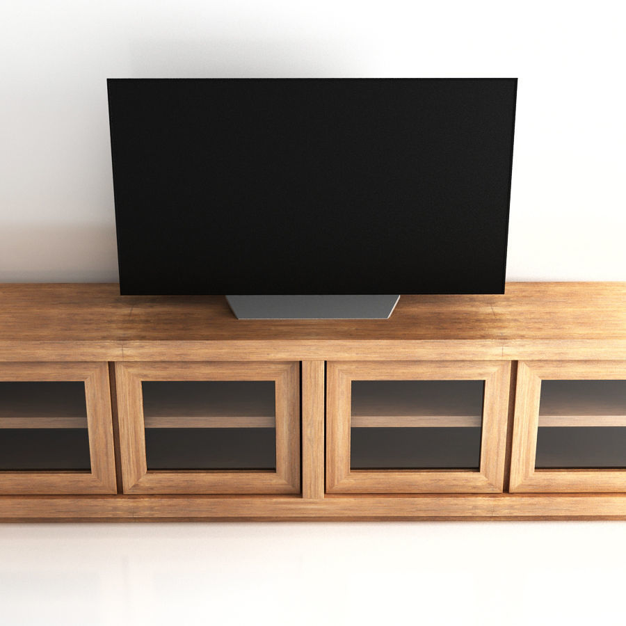 Restoration Hardware Media Console 3D model_3