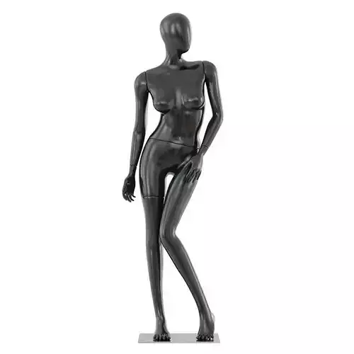 Abstract female mannequin 04 3D model