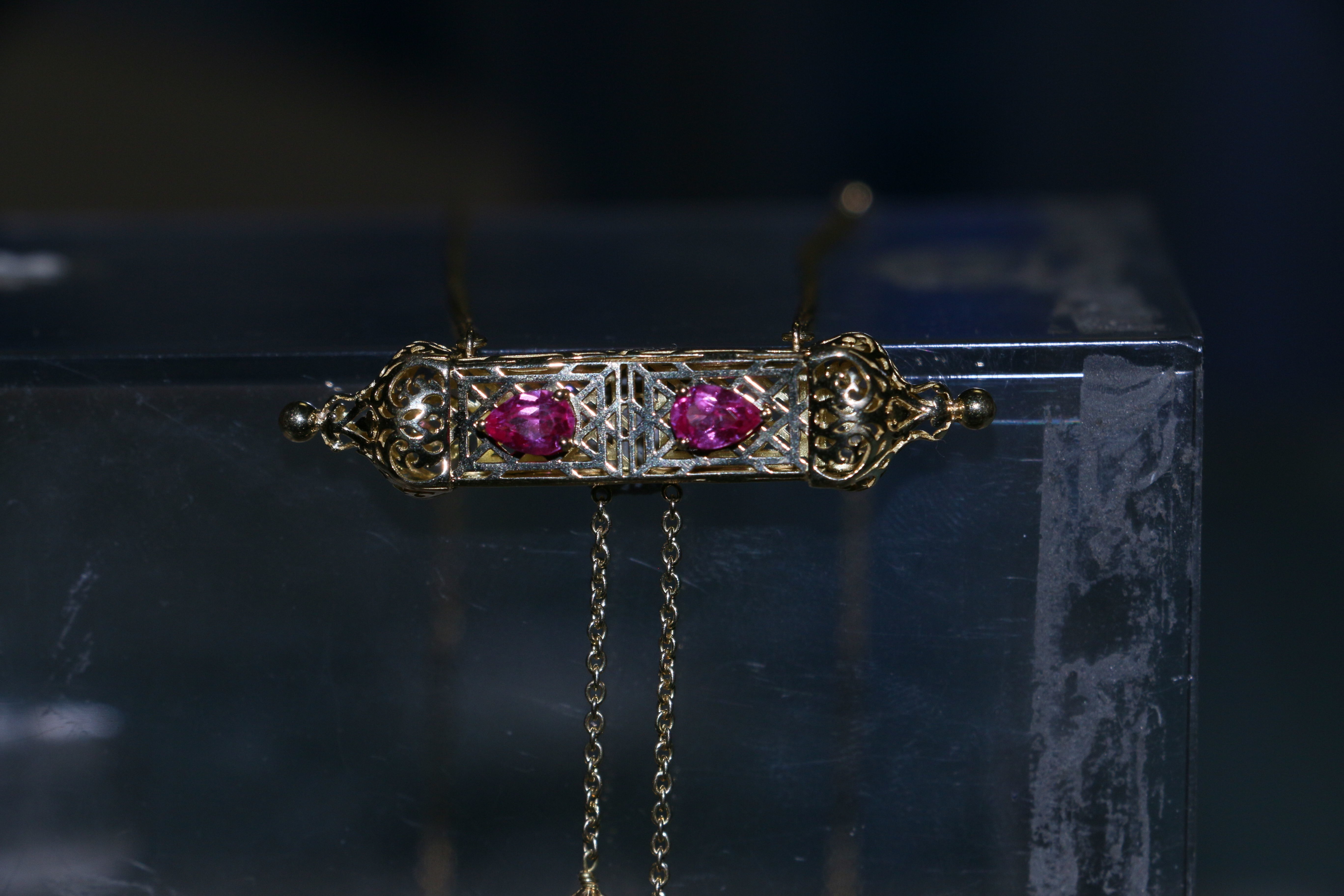 umar Ornate Bar Necklace 3D print model_8