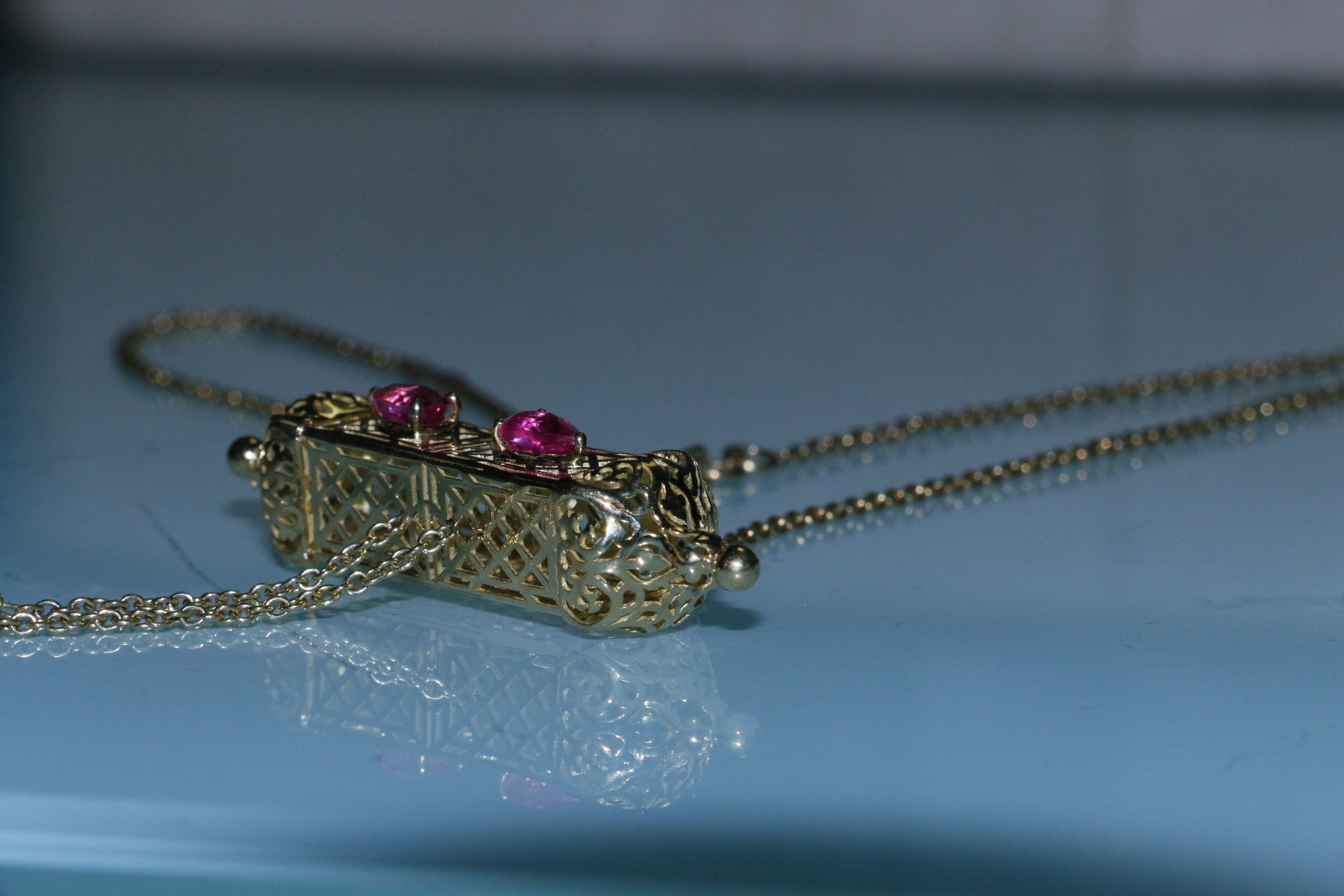 umar Ornate Bar Necklace 3D print model_16