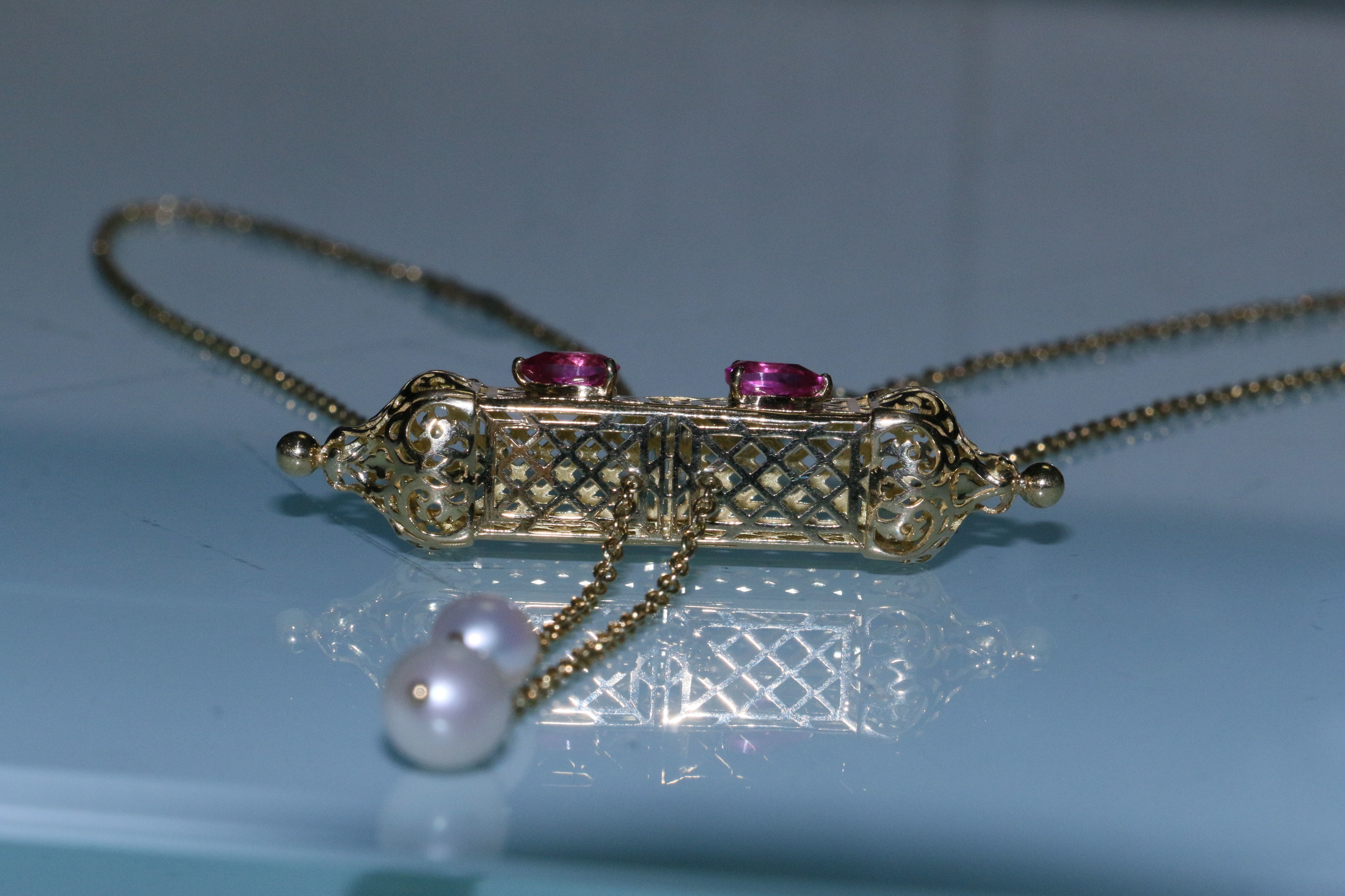 umar Ornate Bar Necklace 3D print model_14