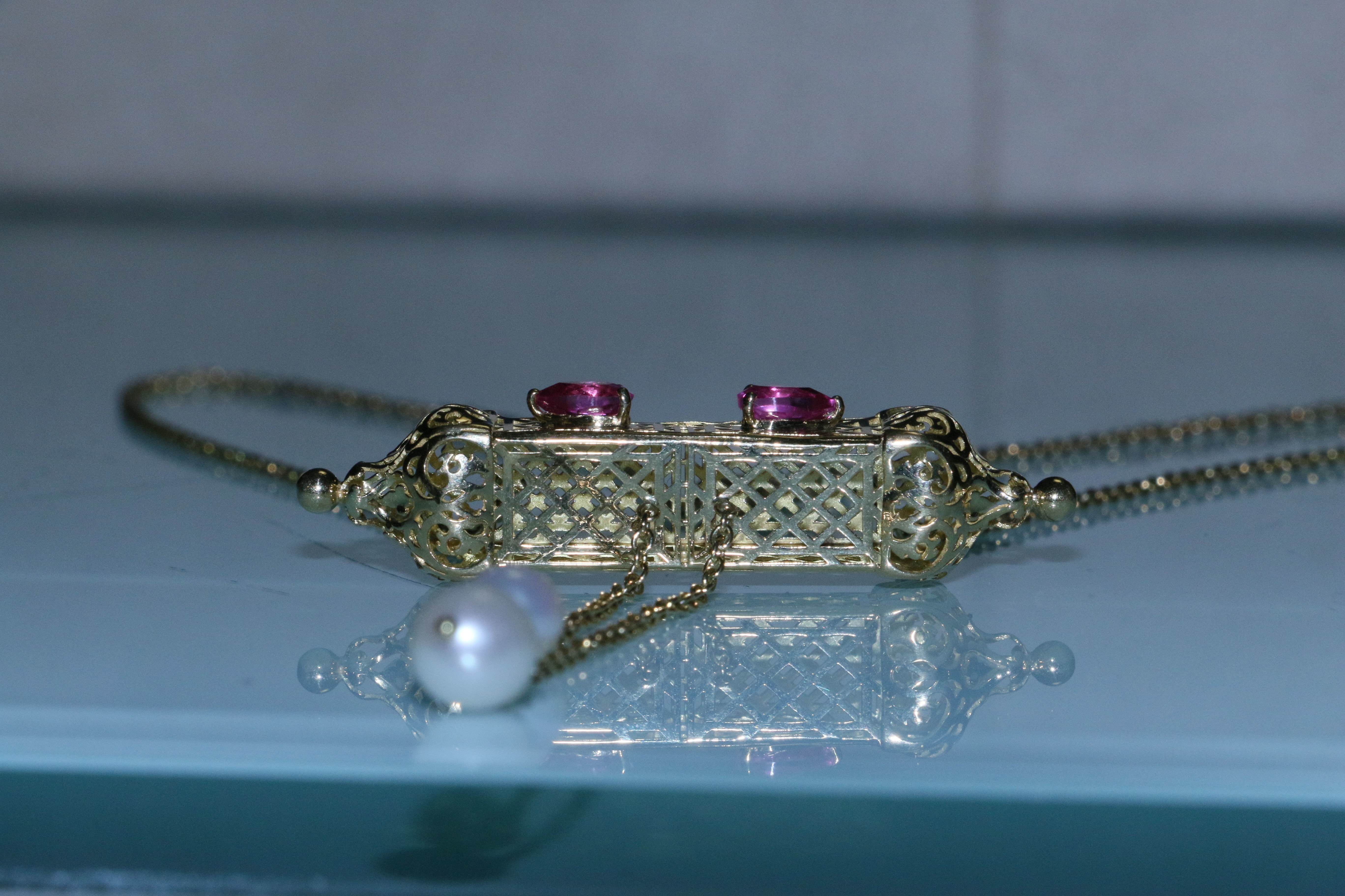 umar Ornate Bar Necklace 3D print model_15