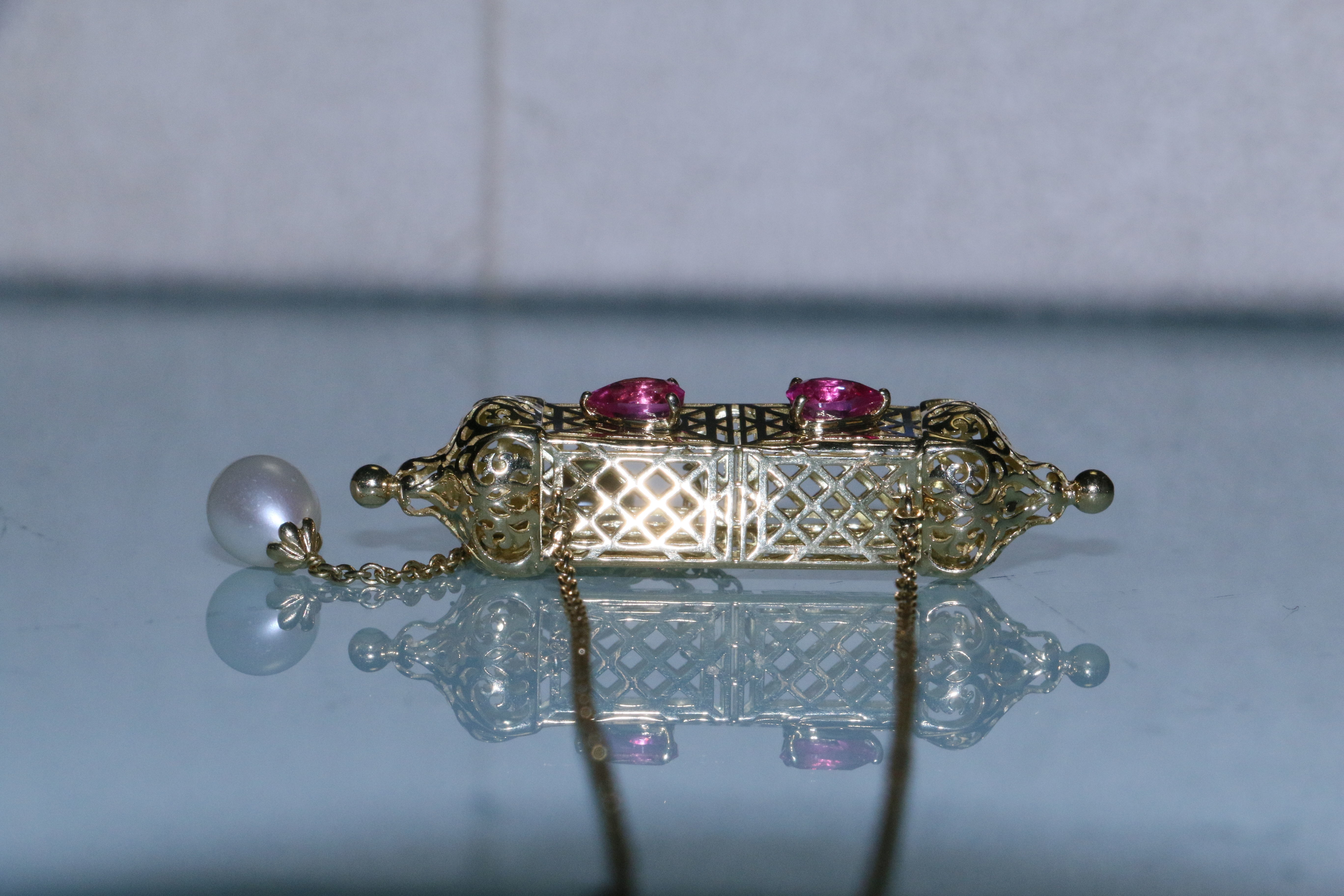 umar Ornate Bar Necklace 3D print model_18