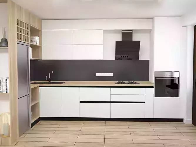 NEW KITCHEN DESIGN 3D model