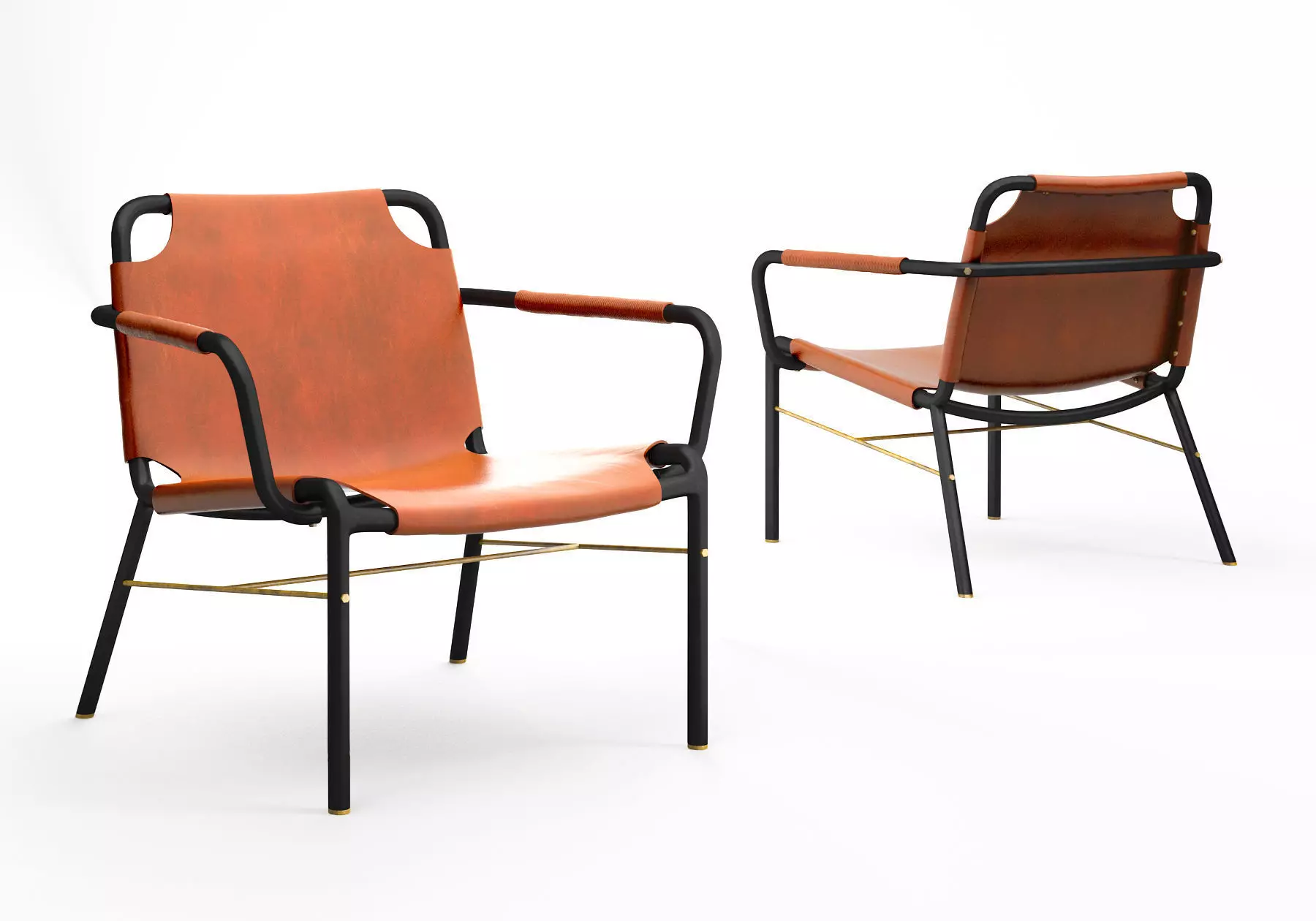 Stellar Works Valet lounge chair 3D model_0