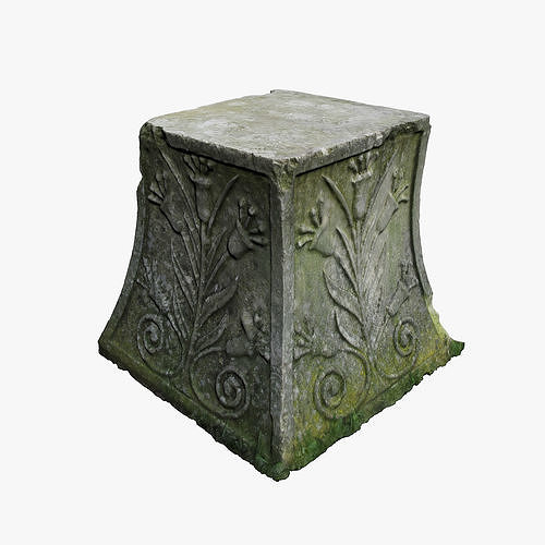 Medieval Stone Low-poly 3D model