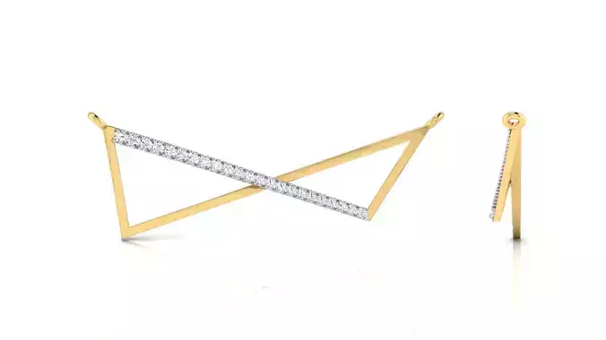 infinity Geometric Necklace