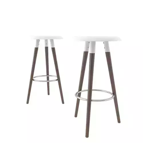 Bar stool in Nordic design by BoConcept