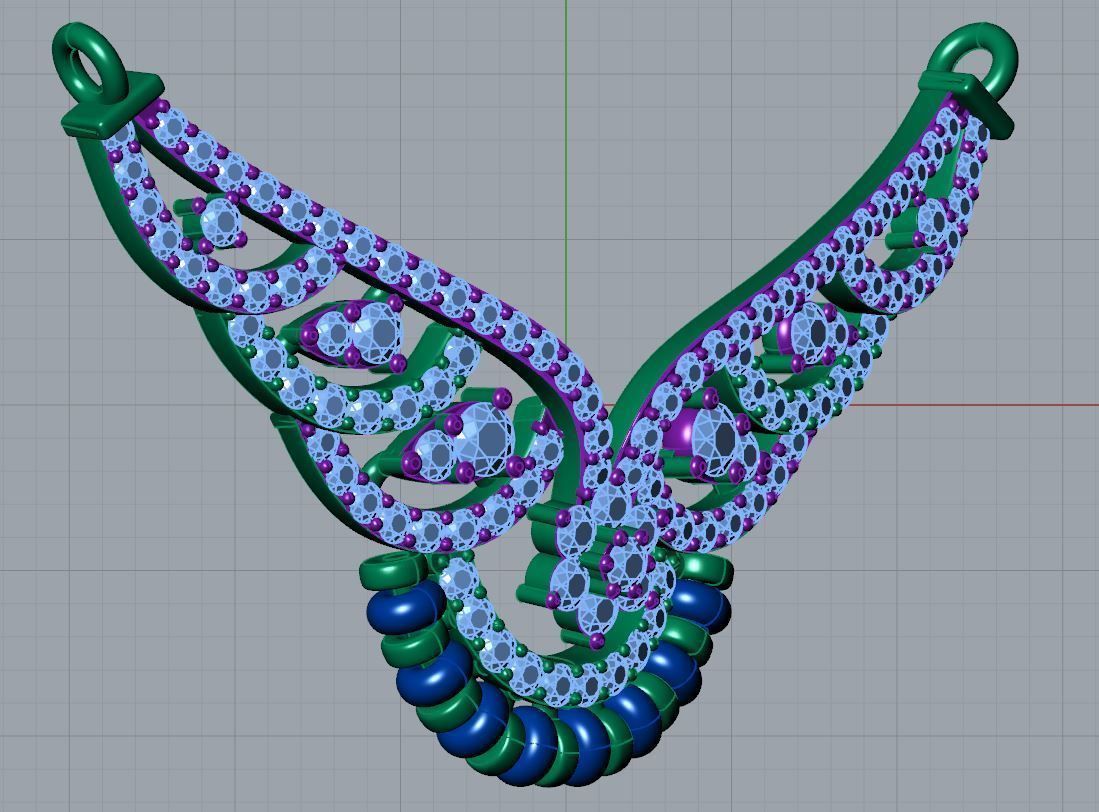 Sindu Mangalsutra 3D print model_11