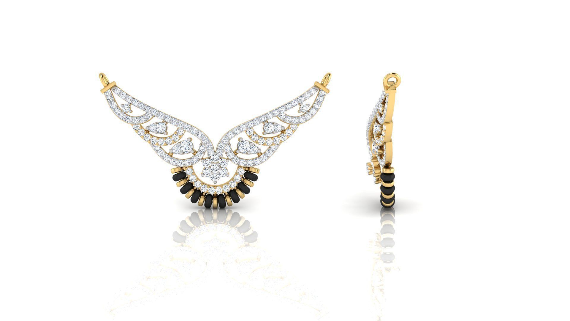 Sindu Mangalsutra 3D print model_4