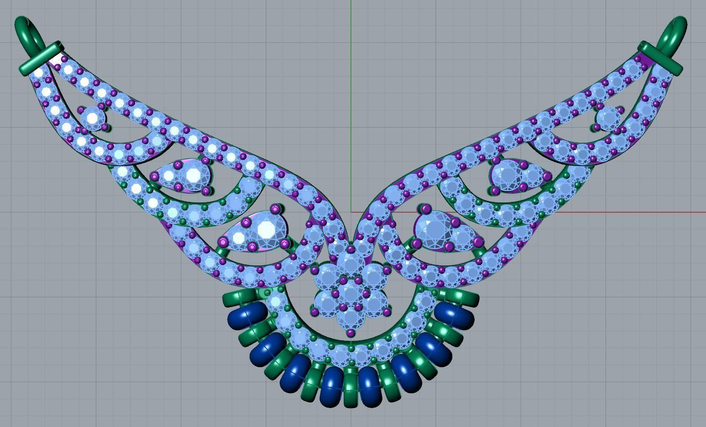 Sindu Mangalsutra 3D print model_10