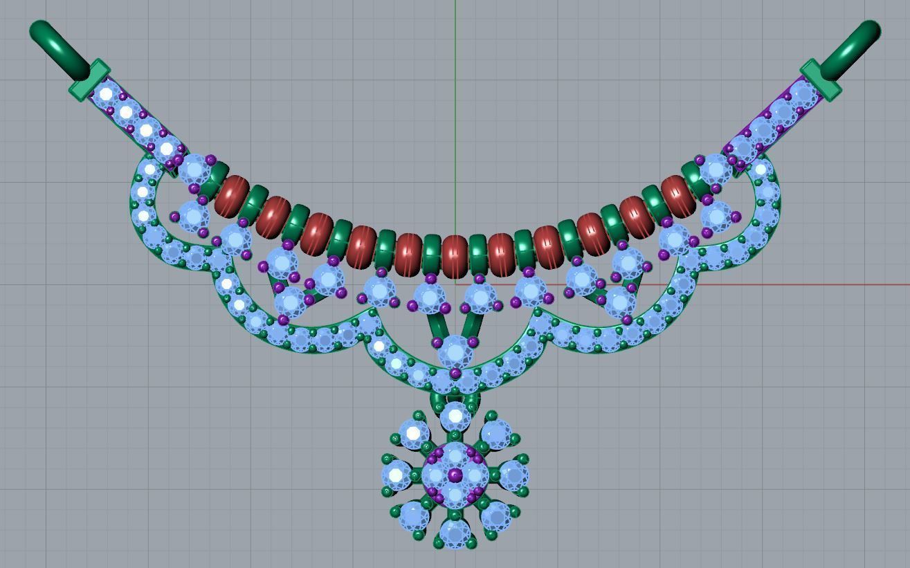 Kavitha Mangalsutra 3D print model_9