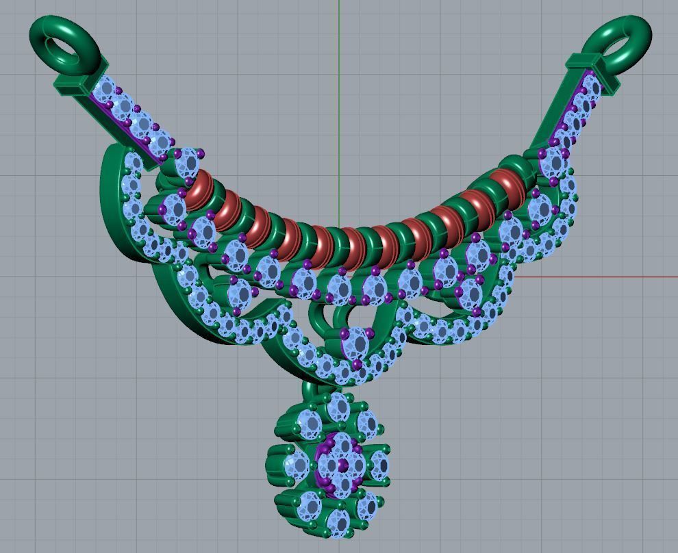 Kavitha Mangalsutra 3D print model_10