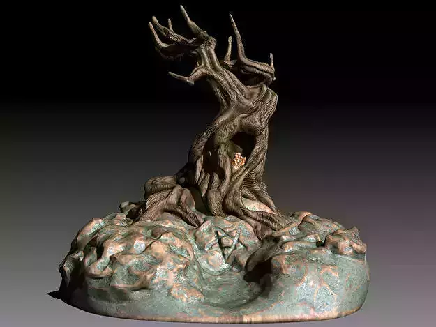 The UnDying Tree 3D print model
