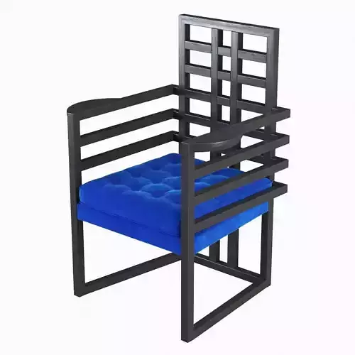 Armloffel Chair by Josef Hoffmann