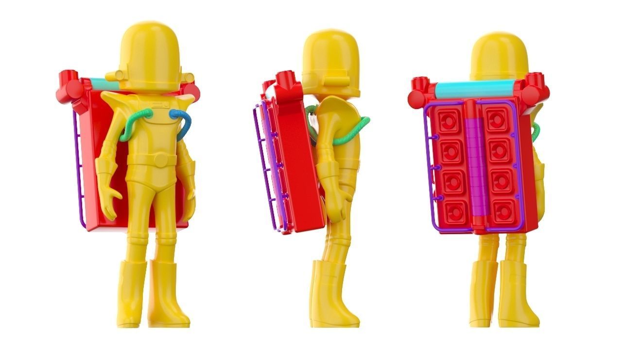 Astroneer game character 3D print model_1