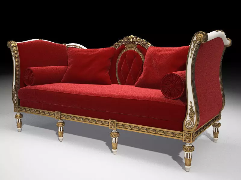 Classic sofa Free 3D model