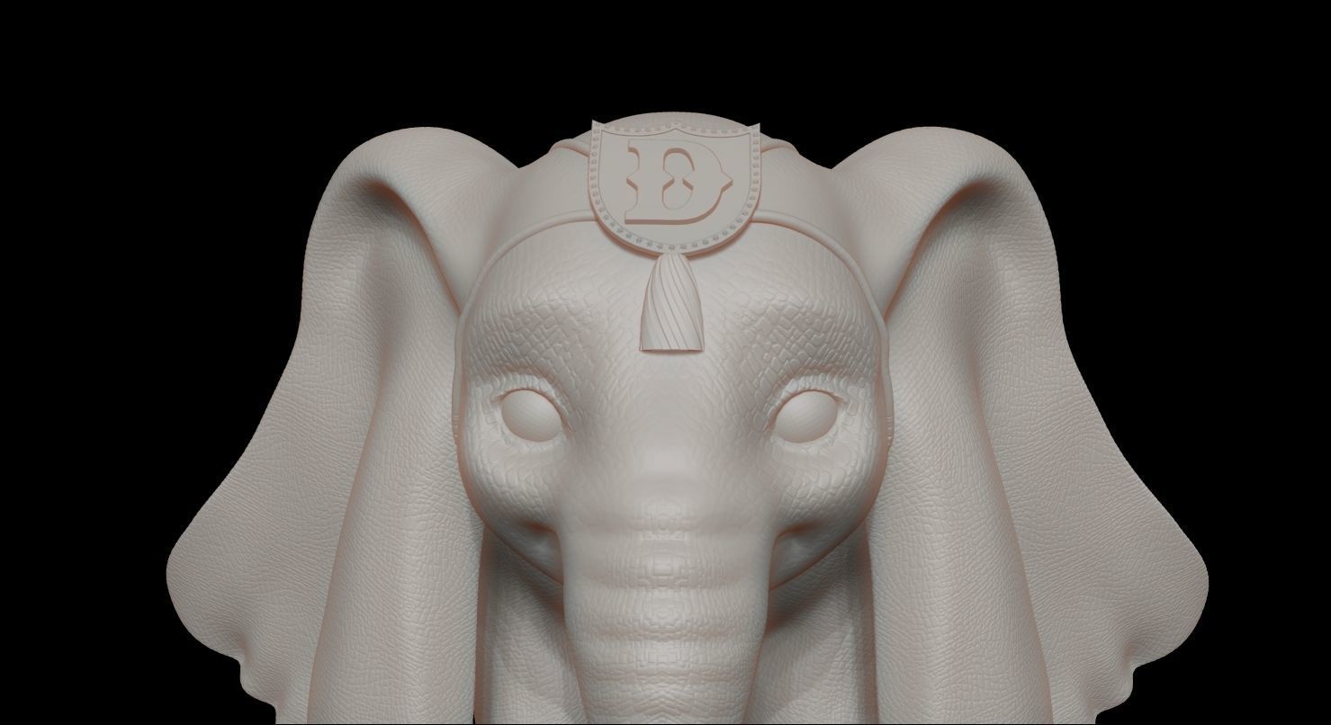 Fanart Baby Elephant - Dumbo 3D print model_2