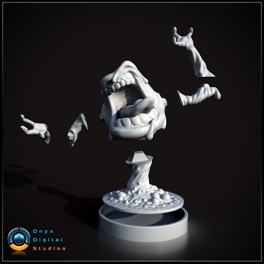 3D Printable Blood Sample creature 3D print model_7