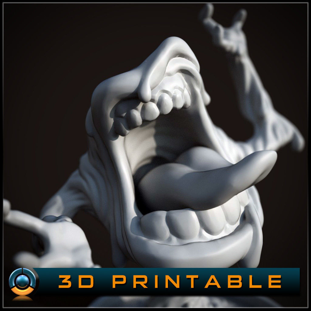 3D Printable Blood Sample creature 3D print model_1