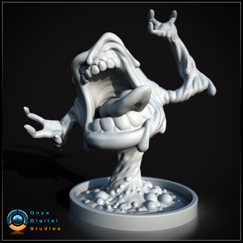 3D Printable Blood Sample creature 3D print model_2
