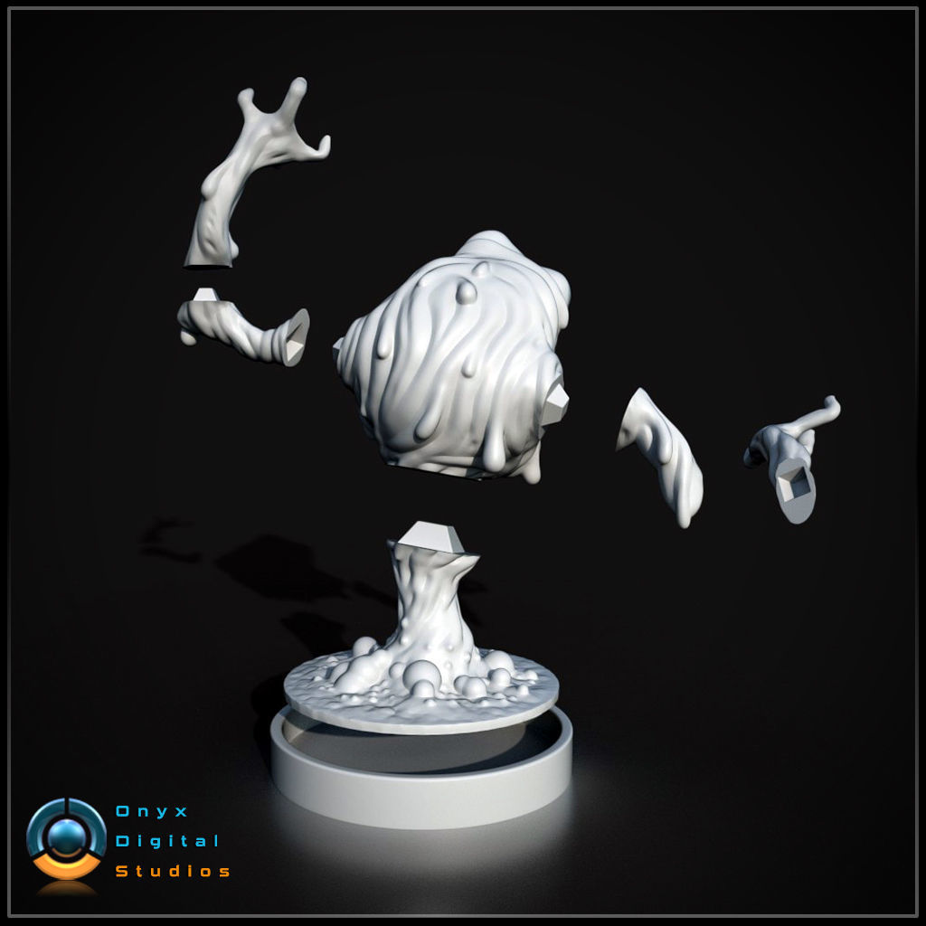3D Printable Blood Sample creature 3D print model_6