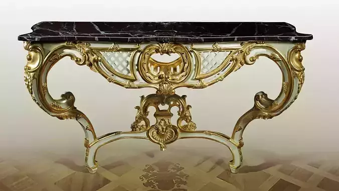 Rococo console
