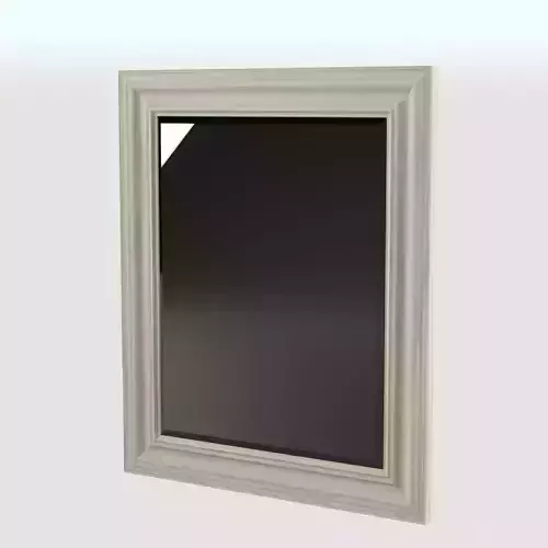 Darby Home Co Rectangular Wall Mirror 3D model