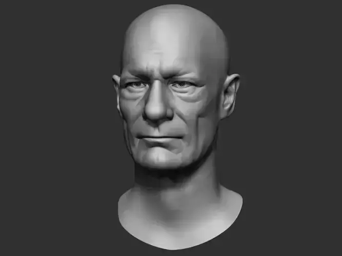 Male Head Sculpt 03