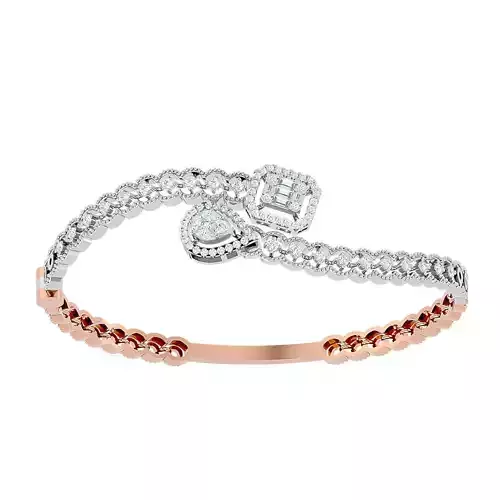 Diamond Bracelet 3dm stl render detail 3D print model 3D print model