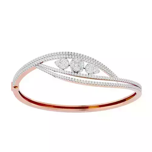 Women Diamond bracelets 3dm stl render detail 3D print model