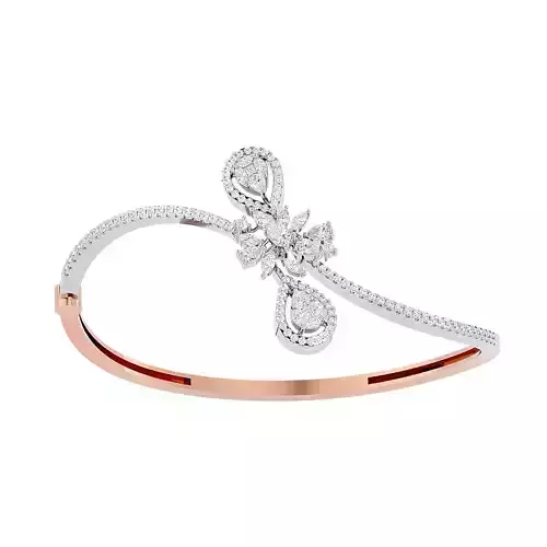 Women Diamond bracelets 3dm stl render detail 3D print model