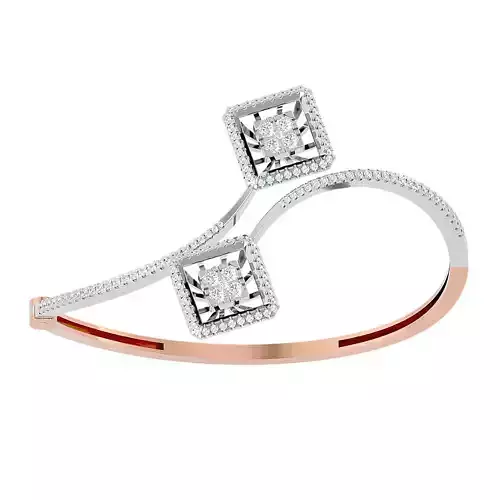 Diamond Basket Bracelet 3dm stl render detail 3D print model 3D print model