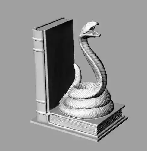 Cobra no livro 3D print model